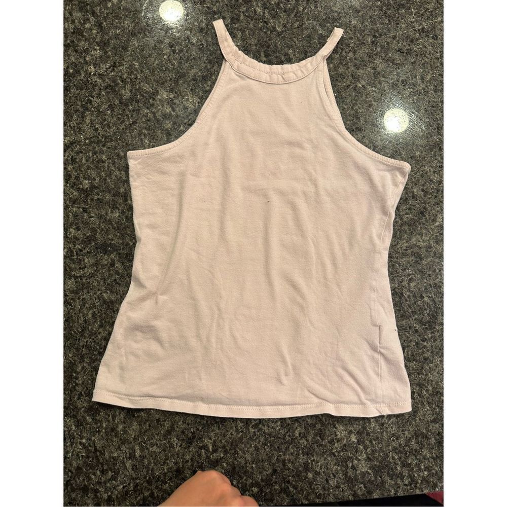 Pale Pink Medium Razor Back T-Shirt - Picture 6 of 6